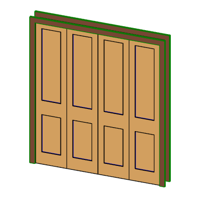 M Plegable-4 paneles