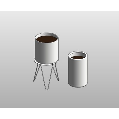 Modern Planter Set