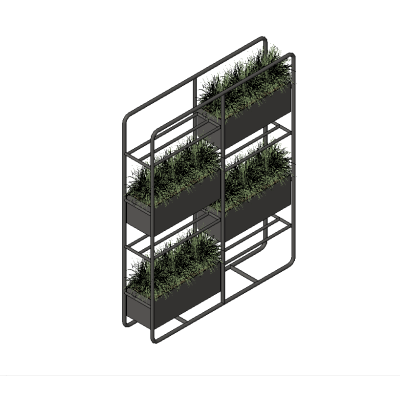 Vertical Planter Display