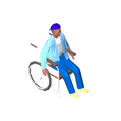 Man in Wheelchair