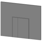Revit Door Families: Your Free and Parametric Library for 2026 3 Modern Asymmetric Double Doors