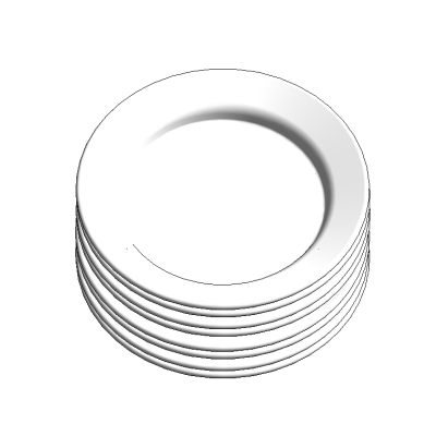 Stacked Plates