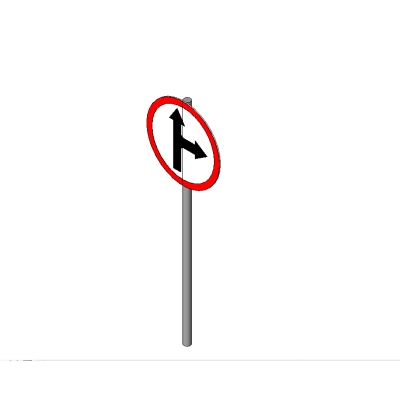 No Entry for Vehicles Sign