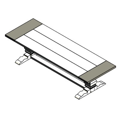 Restoration Hardware Trestle Dining Table