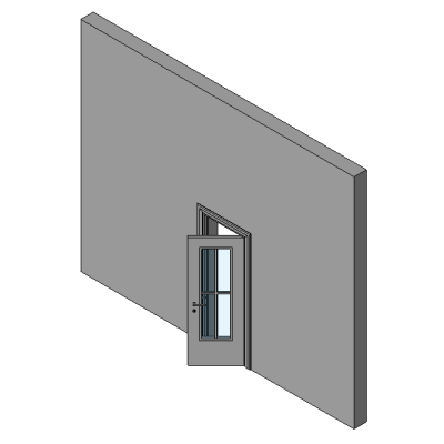 Door with window