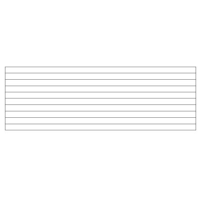 Laminated beam profile