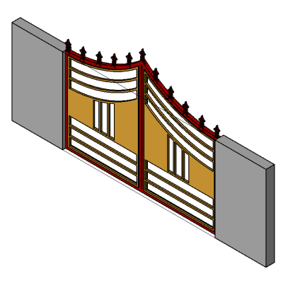 GATE - converted from door family