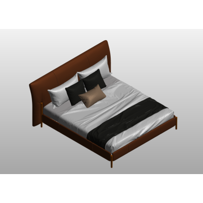 Wooden Frame Bed