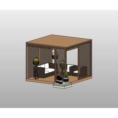 Outdoor Lounge Pavilion