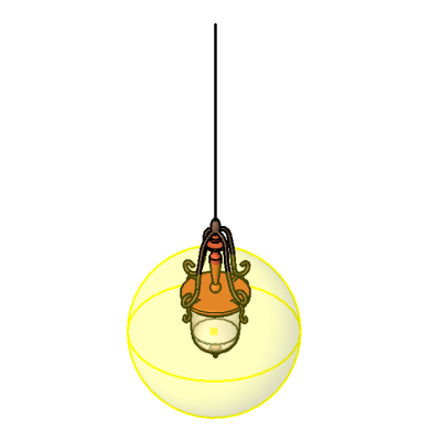 Pendant - Wrought Iron