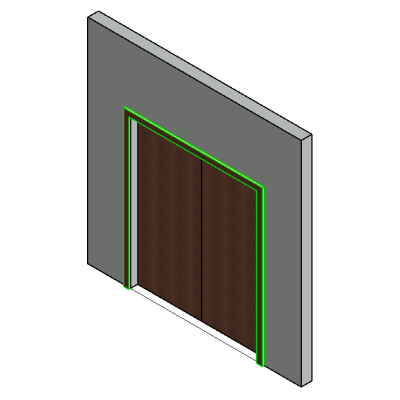 Seamless Double Door Design
