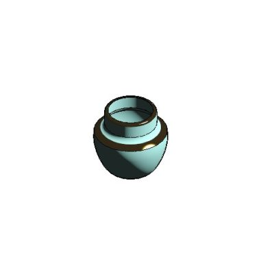 Fish Scale Ceramic Vase
