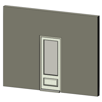 1 Lite Exterior door