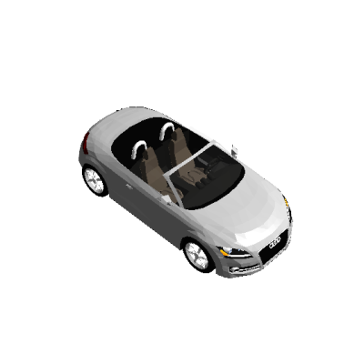Silver Convertible Cruiser