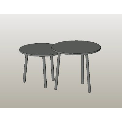 Traditional Rectangular Side Table