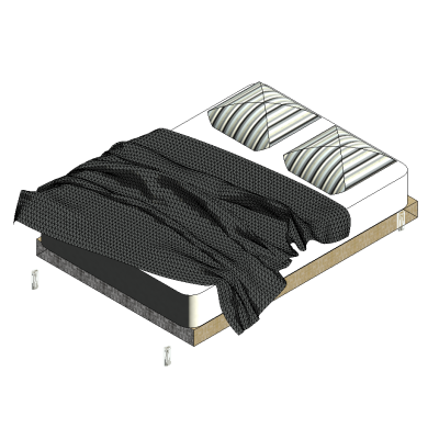 Cama-Queensize only Bed
