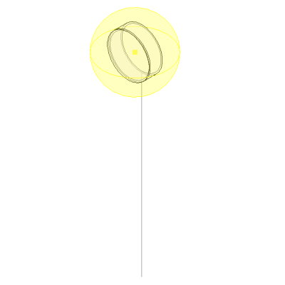 Flat Round Wall Sconce