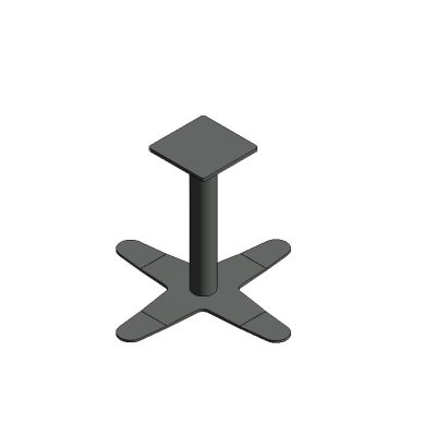 Stylish X-Base Table