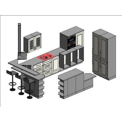 Complete Modern Kitchen Set