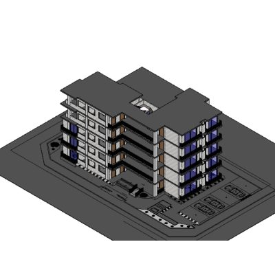 Five-story multi-family dwelling