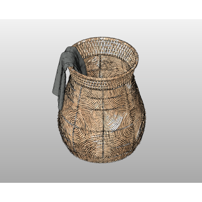 Elegant Woven Basket