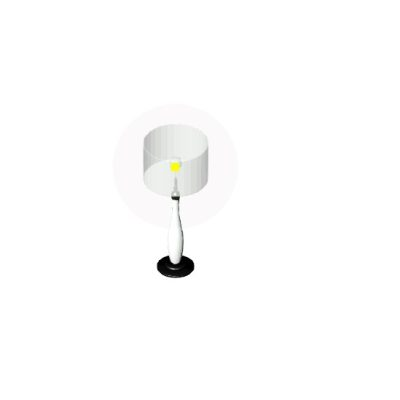 Sleek Cylinder Table Lamp