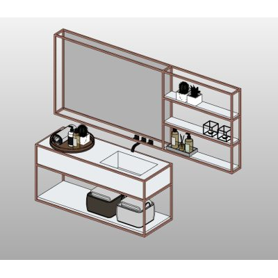 Modern Bathroom Vanity Set