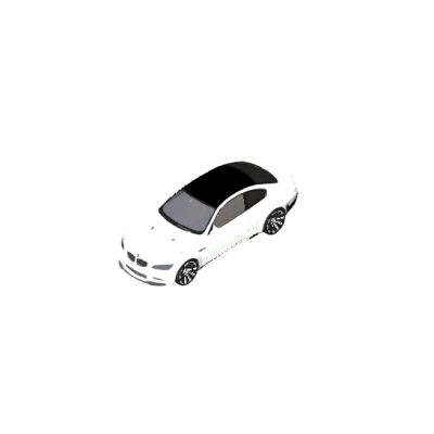 Luxury sedan with clean detailing