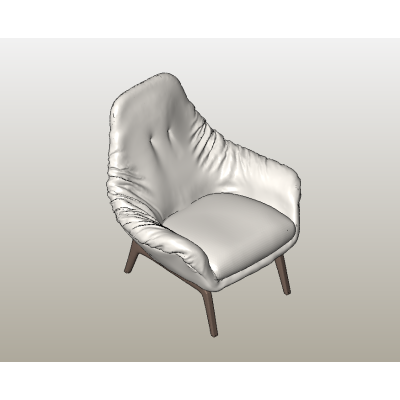 Plush Elegance Chair