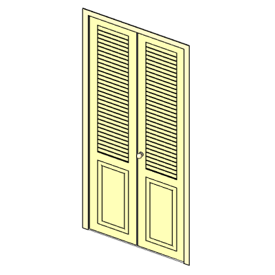 Placard pliante - Haut persienne
