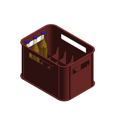 Beverage Crate Holder