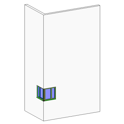 Corner Window from two simple 7317