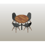 Round Dining Set