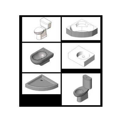 Bathroom Fixtures Set