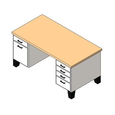 Mobliario - table 3d office