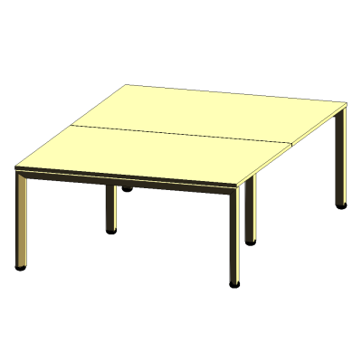 03-VP 60 Double meeting desks