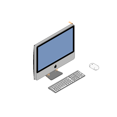 Modern iMac Setup