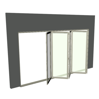 5-panel Bi-fold external door 1