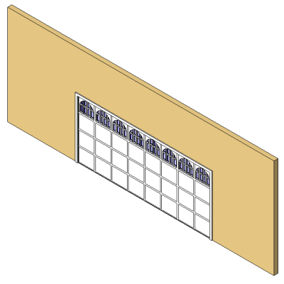 Overhead Panel Garage Door Colonial