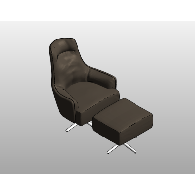 Modern Lounge Chair Set