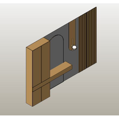 Stylish Foyer Panel