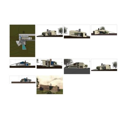 Country housing made
