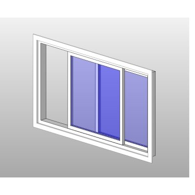 Single glass door with modern sidelights 28 Parametric Operable Sliding Window