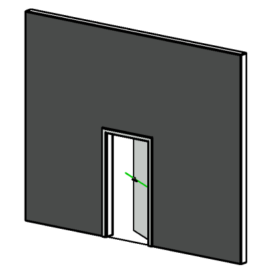 Parametric 3D Door for Interactive Visualization