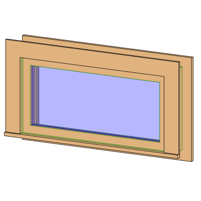 Transom with Trim
