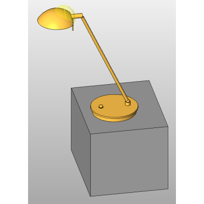 Sleek Bernie Turbo Lamp