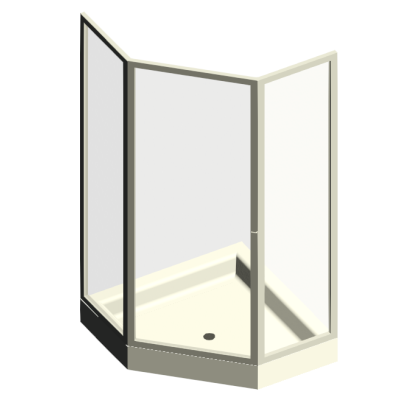 Shower Base    Enclosure-Corner
