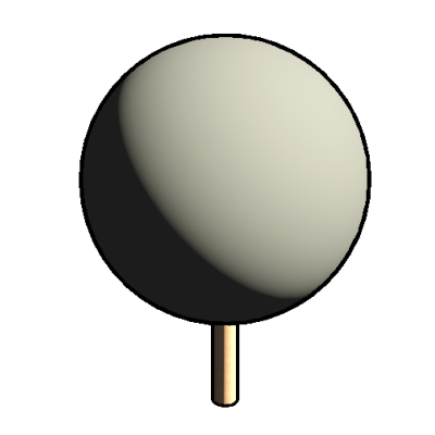 Arbre 3D - Spherique