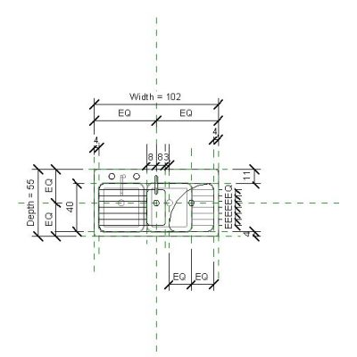 Double kitchen sink