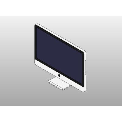 Sleek Desktop Monitor
